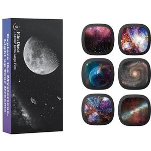 Realistic Discs - Discs for Ainael Galaxy Projector, 5k Ultra HD Slide for Home Planetarium, 6 Discs Set without Projector (Nebula 1)