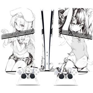 Voor PS5 PRO Skin Digital Edition Console En Controller Vinyl Cover Skins Wraps Krasbestendig, Compatibel Met Voor PS5 Digital Edition Pro 04348 Geen Schuimvorming Bubbelvrij