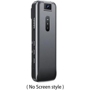 Draagbare DV-camera Full HD 1080P Sport DV Nachtzicht Bewegingsdetectie Body Camera LCD-scherm Mini Camcorder Politie Cam Fietscamera(No screen)