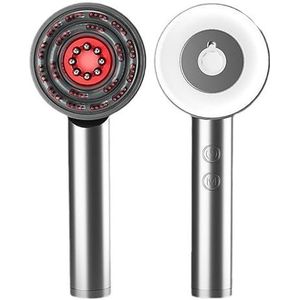 Elektrische hoofdhoofdmassageborstel, draagbare Shiatsu haarhoofdstimulator, elektrische stimulator voor hoofdhuid, thuisontspanning hoofdmassage, roodlichttherapie haarhoofdmassageapparaat