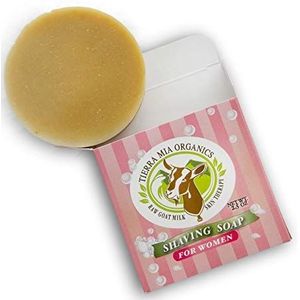 Tierra Mia Organics, Geitenmelk Scheerzeep Voor Vrouwen 0.15 lbs
