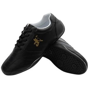 Yummsion Antislip Taekwondo schoenen, vechtsport trainingsschoenen voor tieners, Tai Chi sportschoenen, antislip en slijtvast, OK elasticiteit, geschikt voor joggen, hardlopen