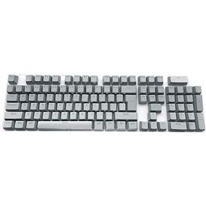 Feicuan Universal 104 Keyset Keycap ABS Kleurrijke Backlit Reserve Toetsen Key Cap Cover voor Mechanisch Toetsenbord - Grijs