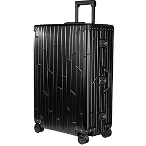 GUNDEL aluminium reiskoffer, zwart, Check-in XL, koffer