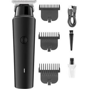 Tondeuses voor mannen, tondeuse oplaadbare tondeuse elektrische baard scheerapparaat draadloze kapper kapsel 0mm snijmes tondeuse voor mannen