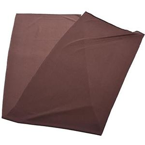 Luidsprekerstof mesh-stof, beschermhoes van stof voor stereoluidspreker (bruin, 1,7 m x 0,5 m)