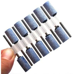 Mozulon 10-delige diamantfrees for nagelboor for elektrische manicuremachine, nagelriemreinigingsvijlen, apparatuur en accessoires(10PC-NO39)