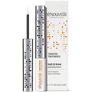 Synouvelle Cosmeceuticals Lash & Brow Activating Serum, geconcentreerd groeiserum voor wimpers en wenkbrauwen, 5 ml