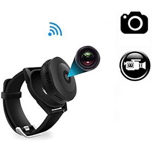 HD 720P WIFI Mini Camera Wearable Bracelet Small Cam Polsband IK P Micro Camcorder Audio Video Recorder for Outdoor Sport DV Videorecorder(Camera plus 8GB)