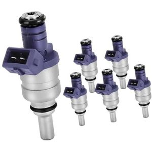 Brandstofinjectoren Voor BMW 530i E39 E60 L6 3.0L 2001-2005 A2C59514053 13641439800 Auto Motoronderdelen 6 Stuks ABS En Metalen Brandstofinjectorsproeiers