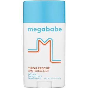 MegaBabe Thigh Rescue Anti-Chafe Stick met Aloë Pomegranaat & Grapeseed Oil