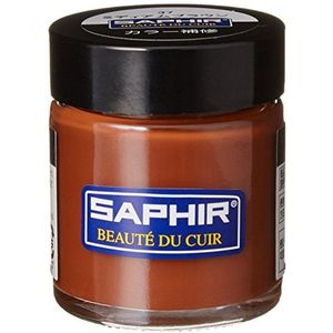 Cirage Crème Rénovatrice SAPHIR (Pot Verre 25 ml MARRON MOYEN 37)