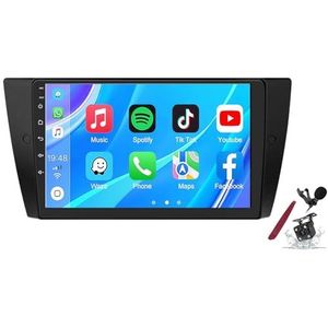 Android 14 Autoradio Stereo voor B-MW 3-Serie E90 E91 E92 E93 (2006-2012) 9 ""Touchscreen Multimedia Speler met Draadloze Carplay 2 Din GPS Sat Navigatie FM RDS Bluetooth 5G-WiFi SWC DSP,M120s