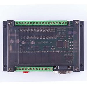 Programmeerbare logische controller PLC met behuizing 2 0MR FX2N 12 Input 8 Uitgang 0~10V 2 AD Relay Automatische controller