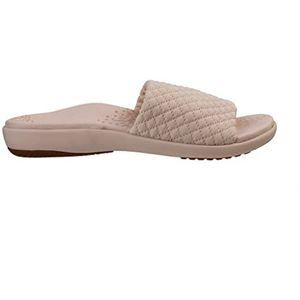 Spenco Hanna Slide Sandaal voor dames, Gebleekt zand, 10 UK Wide