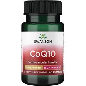 Swanson CoQ10, 100mg - 50 Softgels