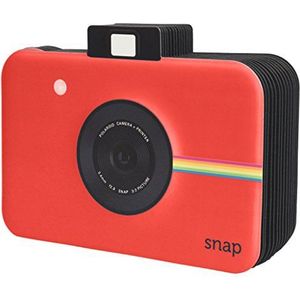 Polaroid Scrapbook fotoalbum met snapshot-themakaft voor 5 x 7,5 cm fotopapierprojecten (Snap, Zip, Z2300) - rood