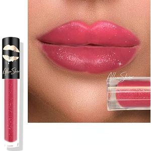 INTEROOKIE Matte Lip Glaze Bling matte Lip Color Lipstick Crystal Diamond Fine Glitter (207)