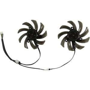 2 stuks FDC10H12S9-C, GPU-koeler voor EMTEK voor GTX 1070Ti voor STORM X Dual, voor HV voor 1070 Ti ZWART voor MONSTER