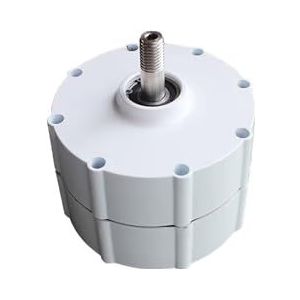 2000W Windturbine Generator 12V 24V 48V Laag RPM Power Magnetische Waterturbine Hydro Dynamo Lage startsnelheid voor thuis(Without Base,DOUBLE SHAFT_96V)