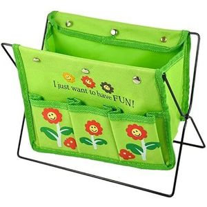 Grote Opbergzakken Stof Opvouwbare Make-up Cosmetische Pen Stand Houder Opbergtas Case Organizer A1F, Groen, Beauty Case