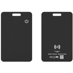 Ultraplatte GPS-tracker-kaart voor de portemonnee, directe bluetooth-lokalisatie, lange batterijduur, elegant en compact design, veiligheid en rust in het dagelijks leven, Xoopar Ice Card