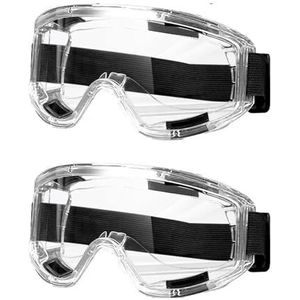 MJINA 1 st high-definition anti-condens rijbril om industriële stof en zandstormen te voorkomen, kan een bril dragen om spatten te voorkomen (2 stuks)