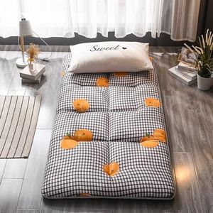 Futon matras verdikt, twin/full/queen/king Japanse vloermatras, tatami, opvouwbare slaapmatrassen campingmatras (kleur: C, maat: eenpersoons (90 x 200 cm)
