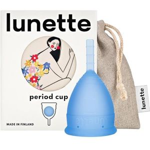 Lunette Menstrual Cup - Blue - Model 1 for Light to Moderate Flow