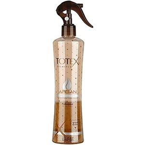 Totex Argan Haarconditioner met 2 fasen, 400 ml, haarspoelingsspray, vochtspray, voor beschadigd en beschadigd haar, anti-krozz ontwarrer, haarparfum