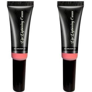 Lip Lightening voor donkere lippen, lipfidence brightening balsem, lipscrub & lip exfoliator voor het lichter maken, natuurlijke hydraterende balsem, vermindert fijne lijntjes en verkleuringen (2