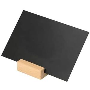 Mini schoolbord borden 10 x 15 cm plastic zwart karton PVC krijtbord bord rek winkel bord stand display pop label billboard