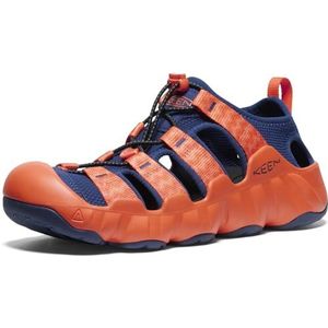 KEEN Hyperport H2 voor heren, ademend, eenvoudig te dragen, comfortabel voor wandelen en watersandalen, Scarlet Ibis Naval Academy, 41 EU