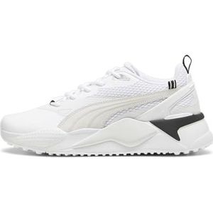 PUMA GS-X Efekt Golfschoenen Unisex, Puma Wit Veer Grijs, 43 EU