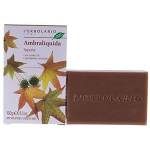 LErbolario Ambraliquida Bar Soap for Unisex 3.5 oz Soap