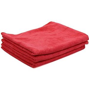 XYWHPGV 3 stuks 65 x 33 cm 250GSM Microfiber Handdoek Reinigingsdoekjes voor Auto Wassen Rood(1837d 05562 a1c5d dc5e5 37276 9f5b7