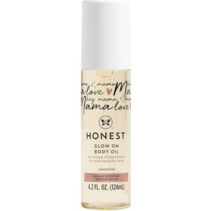 HONEST The Company Mama Glow On Body Oil, 4.2 fl Oz