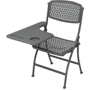 Opvouwbare bureaustoel Pp kunststof bureaustoel Comfortabel en ademend bureaustoelen Rugleuning stoel Vorm stoel Kantoor