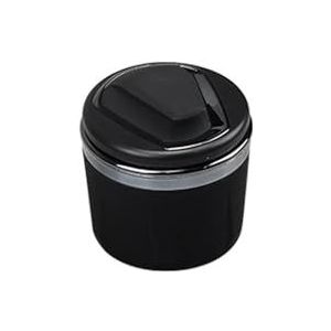 Auto-asbak Met LED-lampje En Sensorgeactiveerde Opening Draagbare Asbak(Black)