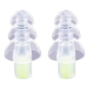 2 paar siliconen oordopjes muzikant filter oordopjes ruisonderdrukking gehoorbescherming oordopjes herbruikbare slaapverzorging (groen)