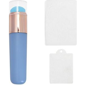 Siliconen nagelkwast en nagelstempelset voor beginners, herbruikbare applicator voor kleurverloop, nagels, kunst, manicure, decoratie