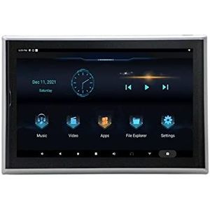 Draagbare dvd-speler voor videospelers op hoofdsteunen in auto's HD 4K Auto TV Hoofdsteun Monitor Touchscreen 9/10 Inch Auto Achterbank Display Auto Video Spelers HDMI met HD-roterend scherm (Color :