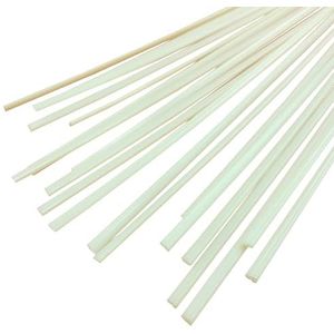 PVC-lasdraad, Kunststof lasstaven Lasstaven ABS kunststof 15 stuks wit(Beige)