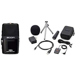 Zoom H2n Handige Handheld Digitale Multitrack Recorder Bundel met APH-2n Accessoire Pack