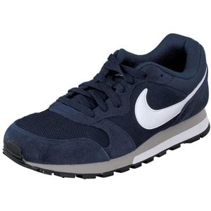 Nike Md Runner 2 19-ao0265 Hardloopschoenen voor heren, Blauw Midnight Navy White Wolf Grey, 40.5 EU