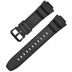 Shieranlee Horlogeband voor Casio MCW-100H/110H/W-S220/HDD-S100 WV-200/AE-2000/2100 Hars Band 16mm Horloge Accessoires Siliconen Band