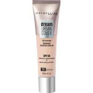 Maybelline Dream Urban Cover Full Coverage Foundation 30ml - 111 Cool Ivory