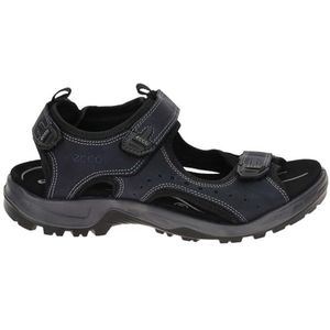 ECCO Offroad nubuck sandalen voor heren, marineblauw, 49 EU