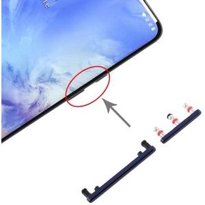 ZZjingli For OnePlus 7 Pro Power Button and Volume Control Button(Blue)