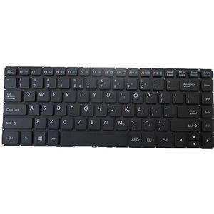 GEEN verlicht Amerikaans toetsenbord voor GETAC V138418HS1 V00 US-RO 531090280029 Geen frame